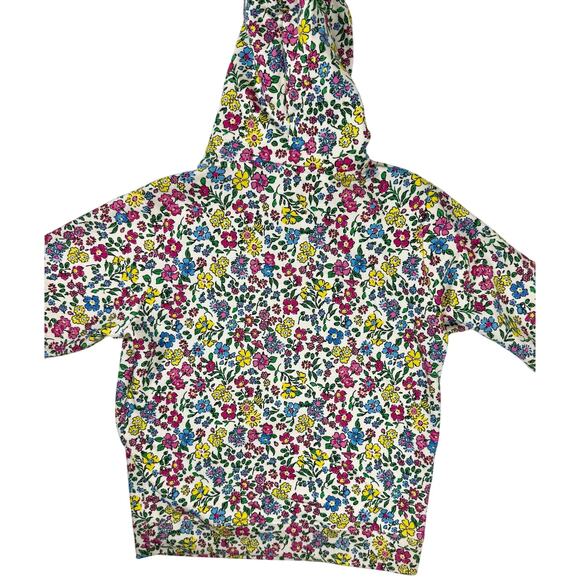 TEDDY FRESH Grandma Floral Print Pull Over Hoodie Unisex Oversized Sz XS - Picture 10 of 10
